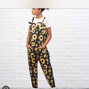XL Lucy and Yak - Sunflower Dungarees